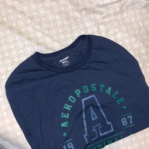 Aeropostale Mens Blue Long Sleeve T-Shirt